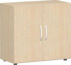 Geramöbel Flügeltürenschrank 2 OH 800 mm ahorn