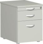 Geramöbel Rollcontainer KU mit Hängeregistratur 438x600x565mm Nußbaum