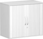 Geramöbel Anstell Querrolladenschrank 720x800x425mm grau/silber