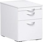 Geramöbel Rollcontainer KU mit Hängeregistratur 438x600x565mm Weiß