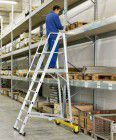 ZARGES Alu Plattformleiter 12 Stufen