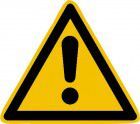 Safety Marking Warnschild Alu gepr Gefahrstelle SL 200mm