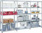 Meta Schraubregal FIX 100 AF 2000x1000x500 mm grau
