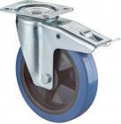 BS Rollen Lenkr.Fest reifen blauL520.B61.101
