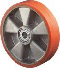 BS Rollen Polyurethanrad125mm Guss-Poly/Alu LG.K