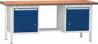 KLW Werkbank 2000x700x840 2 Türen und 3 Schubladen