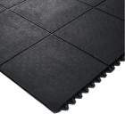Gummi Steckmatte schwarz geschlossen 900X900X15mm