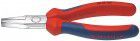 Knipex Flachzange verchromt 140mm Griffe m.PVC