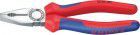 Knipex Kombizange poliert 180mm m.M.K.Griff