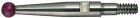 Käfer Messeinsatz m.Rubinkugel D2 x 12mm