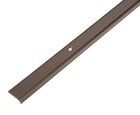 Alberts Treppenkanten-Schutzprofil, Alu bronze elox., LxBxHxS 1000x23x5, 0x2, 0mm