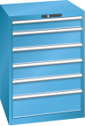 Lista Schubladenschrank Typ 36 x 36 6 Schubladen 2 Schlüssel