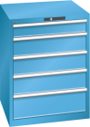 Schubladenschrank Lista Typ 36x36 mit 5 Schubladen