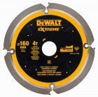 DeWALT Kreissägeblatt PCD 160/20mm 4Z