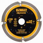 DeWALT Kreissägeblatt PCD 190/30mm 4Z