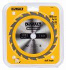 DeWALT Kreissägeblatt für Handkreissägen 165/20mm 18WZ