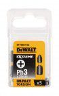 DeWALT Torsion Bit schlagf. Ph3 25mm 5Stk