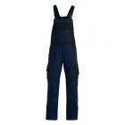 FHB ECKHARD Latzhose Twill, marine-schwarz, Gr. 72
