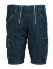 FHB VOLKMAR Stretch-Jeans-Zunft-Bermuda, schwarzblau, Gr. 54