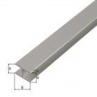 Alberts H-Profil selbstklemmend, Alu silber elox., LxBxHxS 2000 x 15,9 x 30 x 1,8 mm