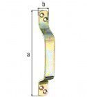 Alberts Torgriff, Edelstahl, LxB 168x20 mm