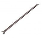 Alberts Vierkantstange, Stahl roh, warm gewalzt, LxBxH 2000 x 6 x 6 mm