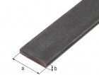 Alberts Flachstange, Stahl roh, warm gewalzt, LxBxS 1000 x 10 x 4 mm