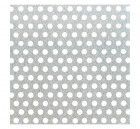 Alberts Lochblech, Lochung rund Ø1,5 mm, Alu silber elox., BxLxS 250 x 500 x 0,8 mm