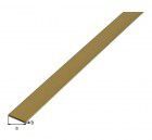 Alberts Flachstange, Messing LxBxS 1000 x 20 x 2 mm