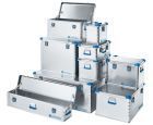 ZARGES Alu-Eurobox; 60l; IM: 550x350x310mm. geschäumte Deckeldichtung