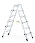 ZARGES LM-Stufen-Stehleiter Z600, 2 x 10 Stufen Leiterlänge 2,38 m