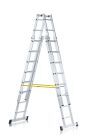 ZARGES LM-Sprossen-Stehleiter Z600, 4 x 8 Sprossen Leiterlänge max. 4,05 m