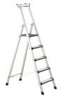 ZARGES LM-Stufen-Stehleiter Z600, 5 Stufen Leiterlänge 1,79  m