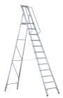 ZARGES LM-Stehleiter m Plattform Z600, 10 Stufen Leiterlänge 3,61  m
