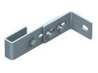 ZARGES Wandhalter verstellbar, Stahl verzinkt, Wandabstand 150 - 200 mm
