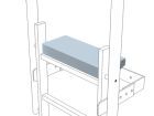 ZARGES Steigleiter Ausstiegstritt STL, Edelstahl V4A