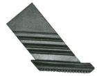 ZARGES Innenschuh Z600, grau 34 x 20 mm