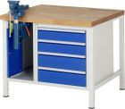 RAU Werkbank Serie 8000 Modell 8185 Breite 1000 mm