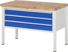 RAU Werkbank Serie 8000 Modell 8327 Breite 1250 mm