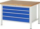 RAU Werkbank Serie 8000 Modell 8362 Breite 1250 mm