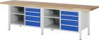 RAU Werkbank Serie 8000 Modell 8463 Breite 3000 mm