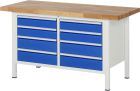 RAU Werkbank Serie 8000 Modell 8477 Breite 1500 mm