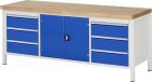 RAU Werkbank Serie 8000 Modell 8907 Breite 2000 mm