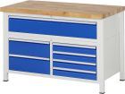 RAU Werkbank Serie 8000 Modell 8921 Breite 1250 mm