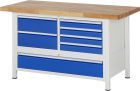 RAU Werkbank Serie 8000 Modell 8931 Breite 1500 mm
