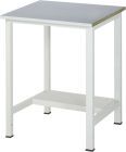 RAU Werktisch Serie 900 Arbeitsplatte mit Stahlblechbelag Breite 750 mm