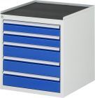 RAU Schubladenschrank Serie 7000 5 Schubladen Größe L