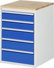 RAU Schubladenschrank Modell L5.11 Breite 580 mm x Tiefe 650 mm x Höhe 825 mm