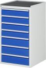 RAU Schubladenschrank Modell L7.10 Breite 580 mm x Tiefe 650 mm x Höhe 1035 mm