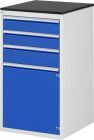 RAU Schubladenschrank Serie 7000 inclusive Arbeitsplatte Melaminharz